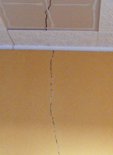Fissure dans maison, expertise